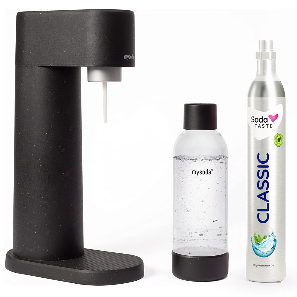 Mysoda Woody Wassersprudler aus Biokomposit - Basispaket