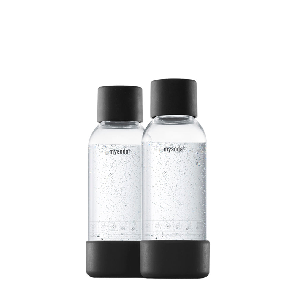 Mysoda waterflessen van biocomposiet (0,5 liter)