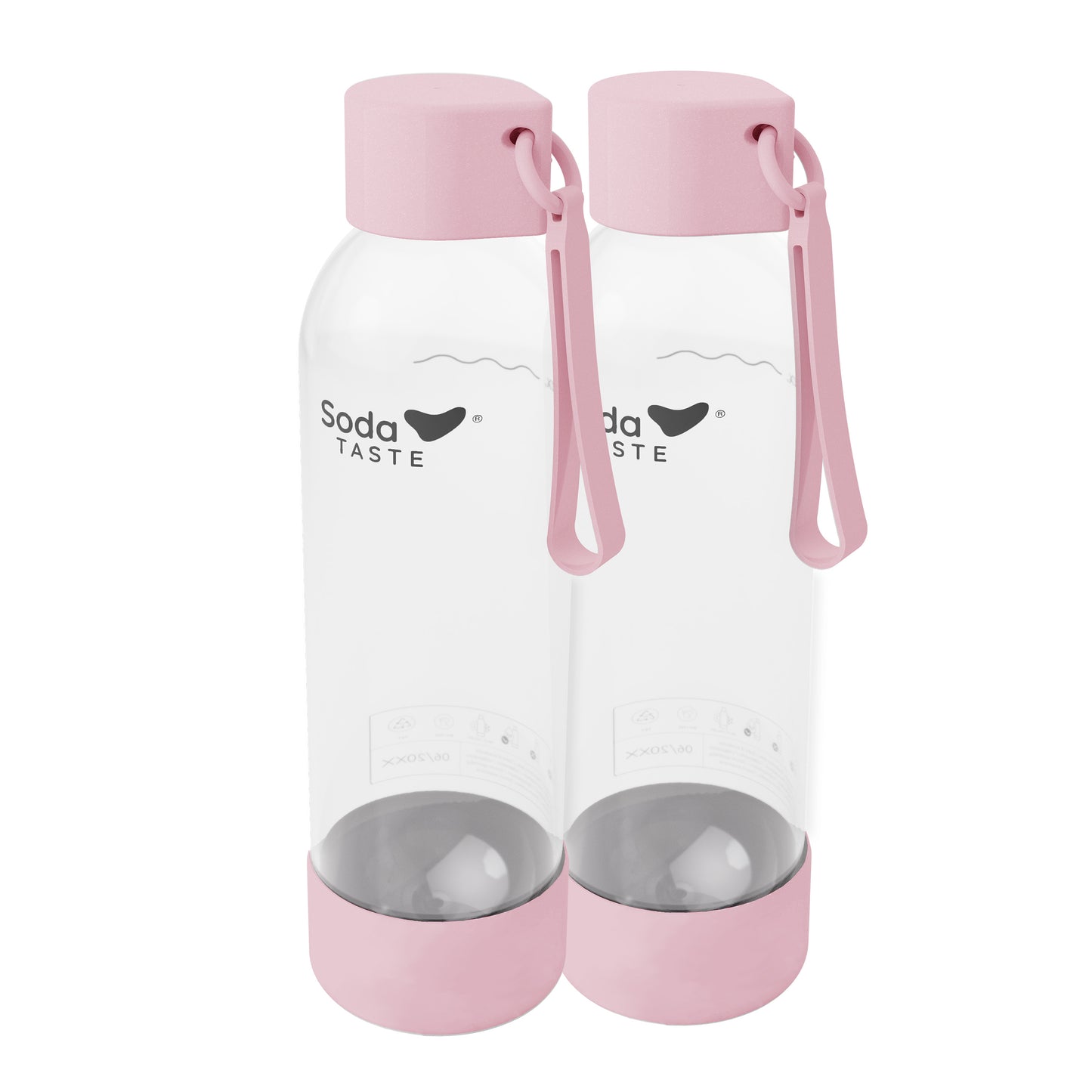 SodaTASTE Wasserflaschen - Doppelpack, je 1 Liter