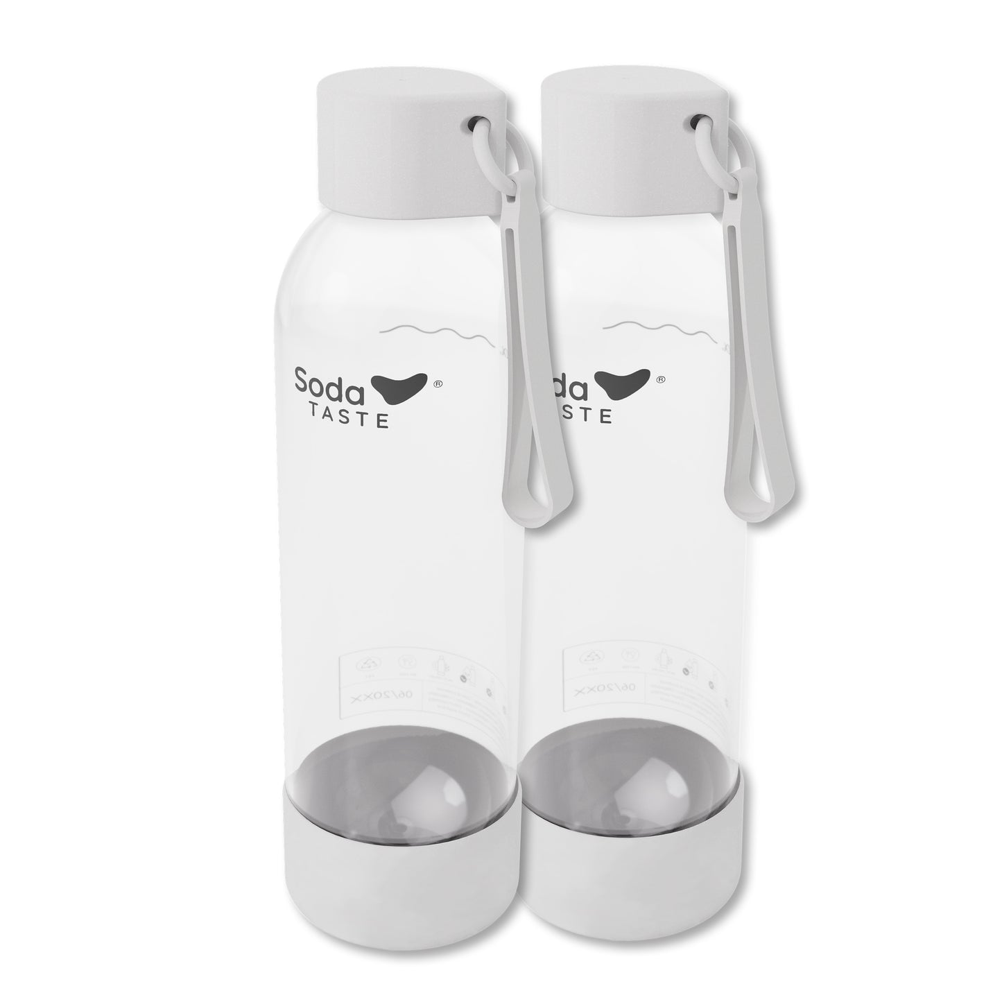 SodaTASTE Wasserflaschen - Doppelpack, je 1 Liter