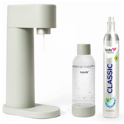 Woody Wassersprudler aus erneuerbarem Biokomposit – SodaTASTE