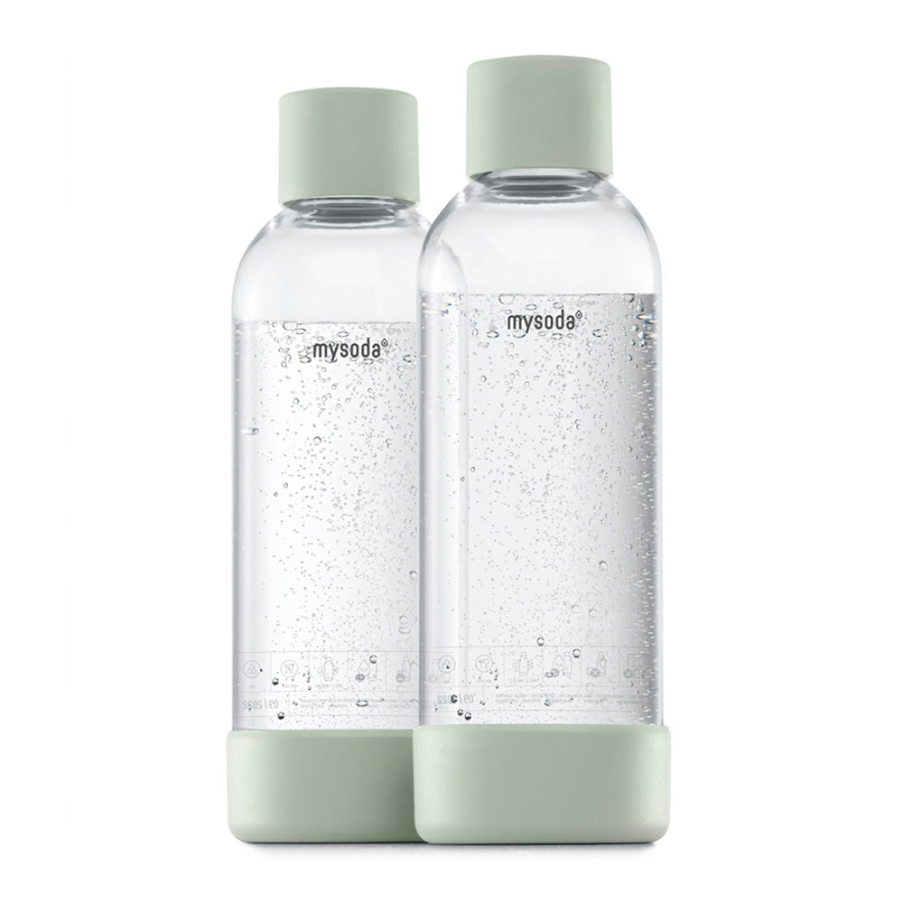 Hernieuwbare biocomposiet waterflessen (1 liter)