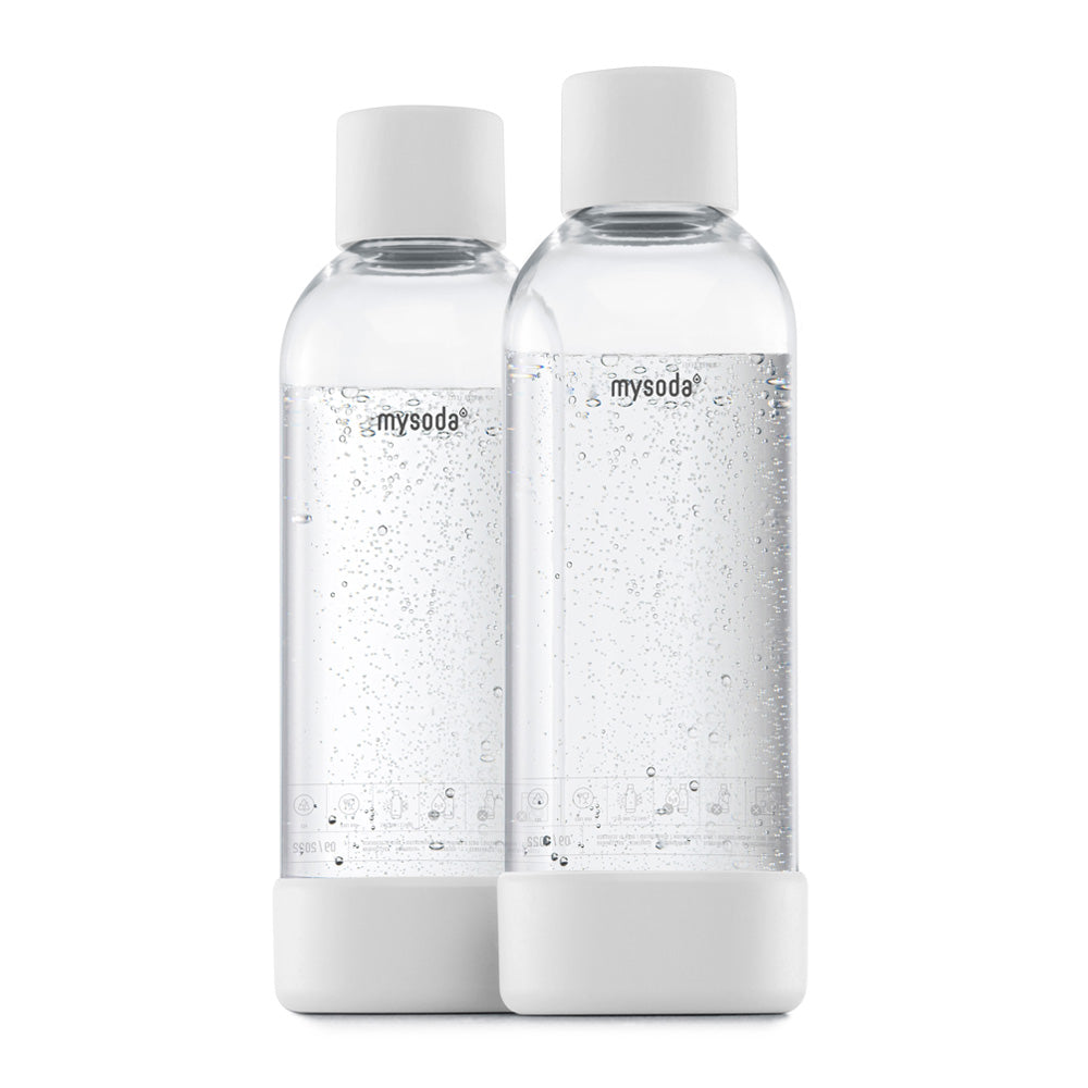 Hernieuwbare biocomposiet waterflessen (1 liter)