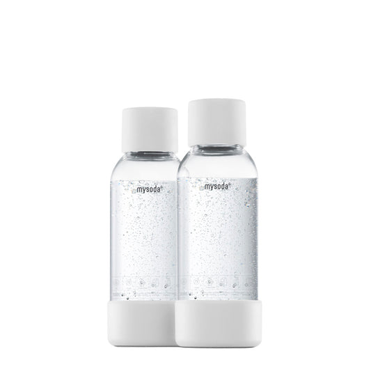 Hernieuwbare biocomposiet waterflessen (0,5 liter)