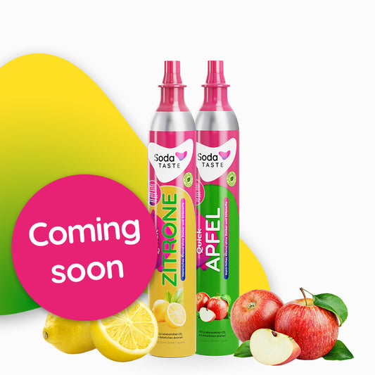 Quick Zitrone & Apfel Testkit für Sodastream (Tauschzylinder)