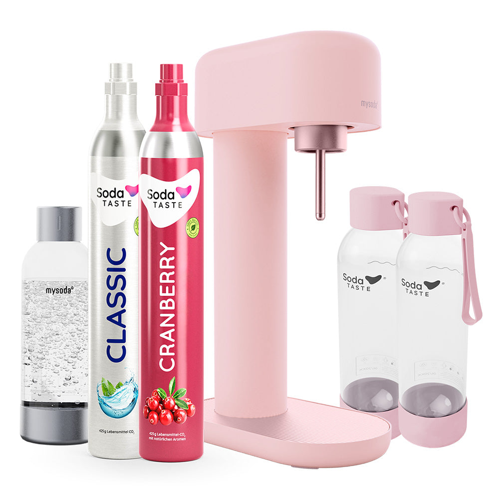 Valentins-Set: Ruby 2.0 + 2 CO₂-Zylinder + 3 Wasserflaschen