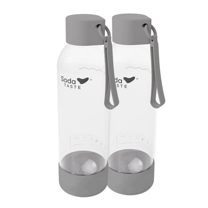 SodaTASTE Wasserflaschen - Doppelpack, je 1 Liter