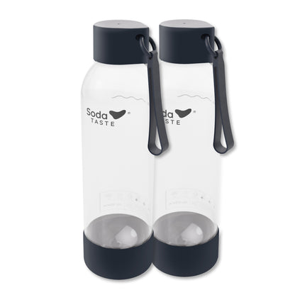 SodaTASTE Wasserflaschen - Doppelpack, je 1 Liter