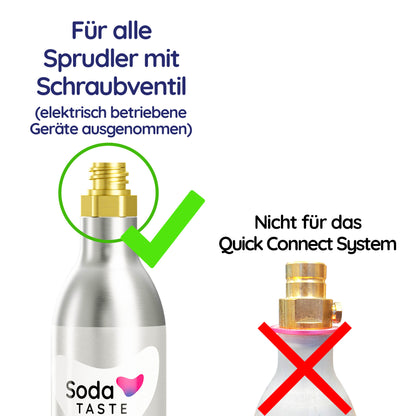 Black Month Angebot: Zitrone, Apfel, Cranberry & Minze (Tauschzylinder)